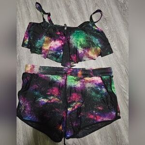 Stunning toward two-piece bathing suit size 3x like new